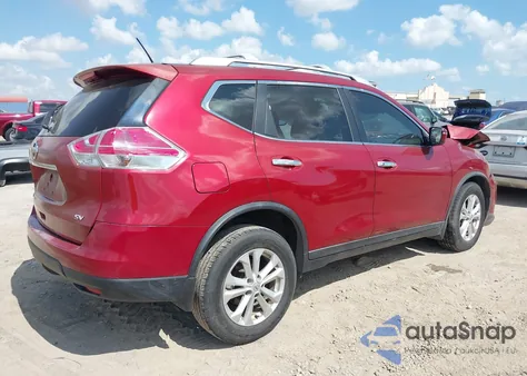 2016 Nissan Rogue Sv из США, поврежденный, VIN KNMAT2MT0GP718418
